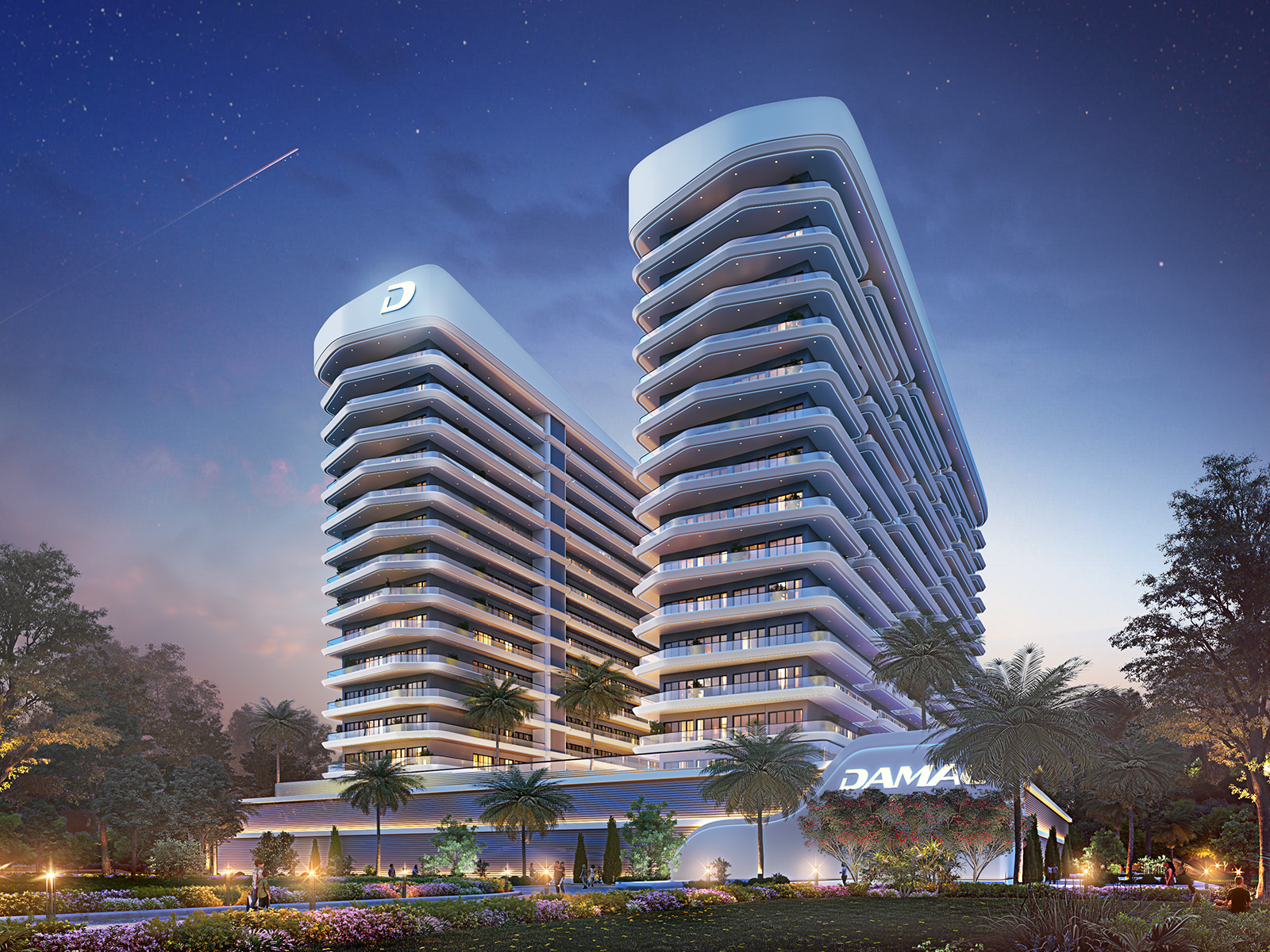 ELO 2 by DAMAC — exterior view in Dubai Land (Dubailand)
