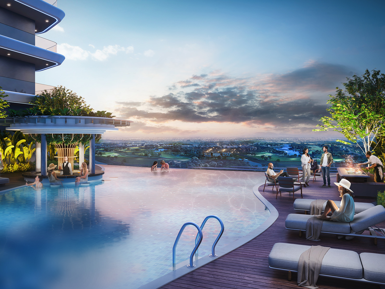 ELO 2 by DAMAC — exterior view in Dubai Land (Dubailand)