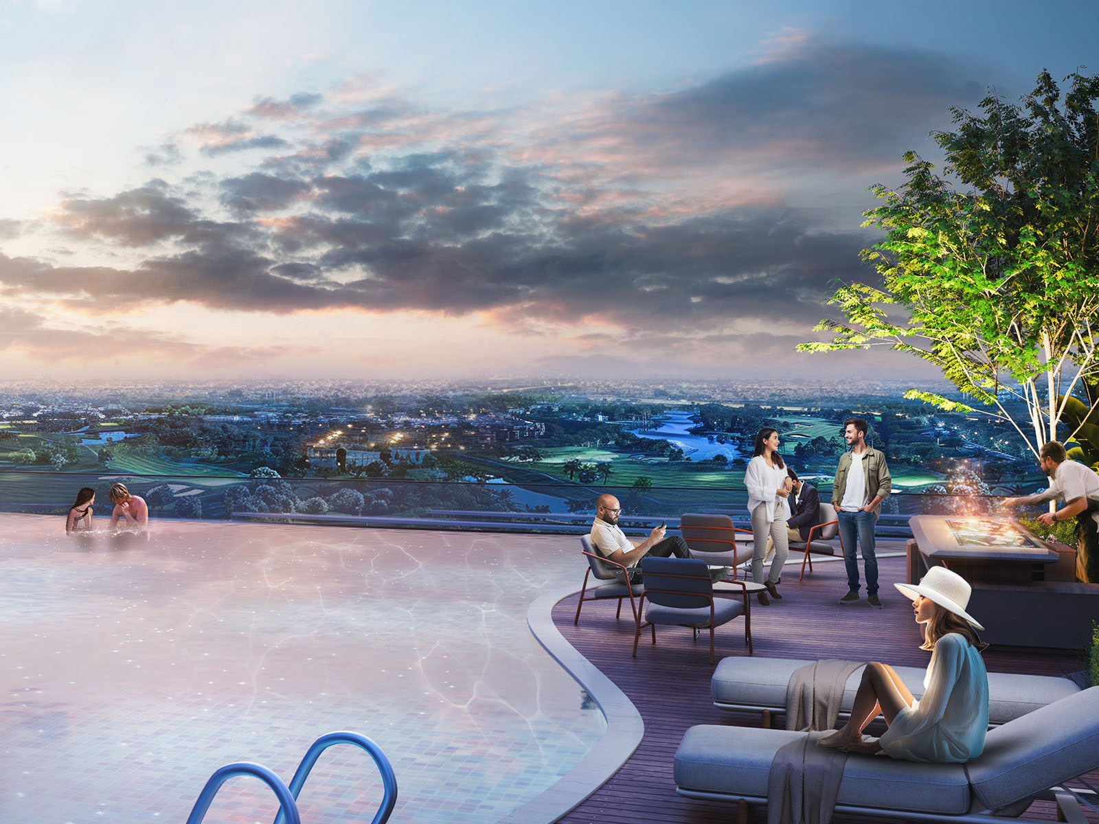 ELO 2 by DAMAC — amenity render