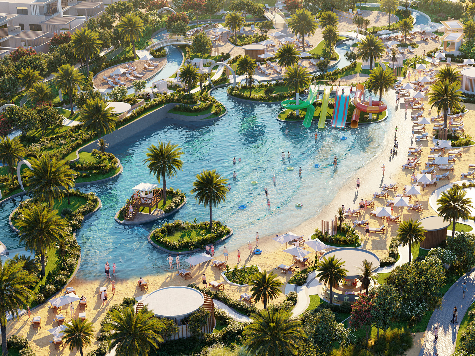 Violet 4 by DAMAC — vue extérieure à Dubai Land (Dubailand)