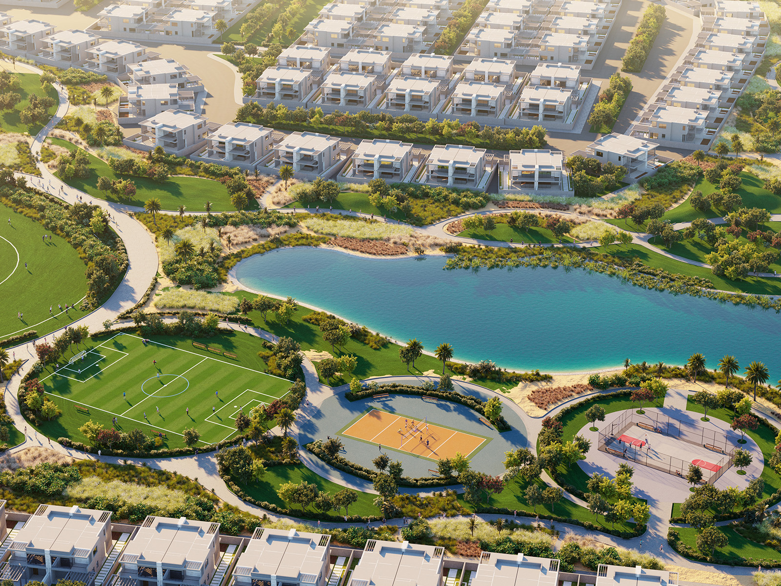 Violet 4 by DAMAC — vue extérieure à Dubai Land (Dubailand)