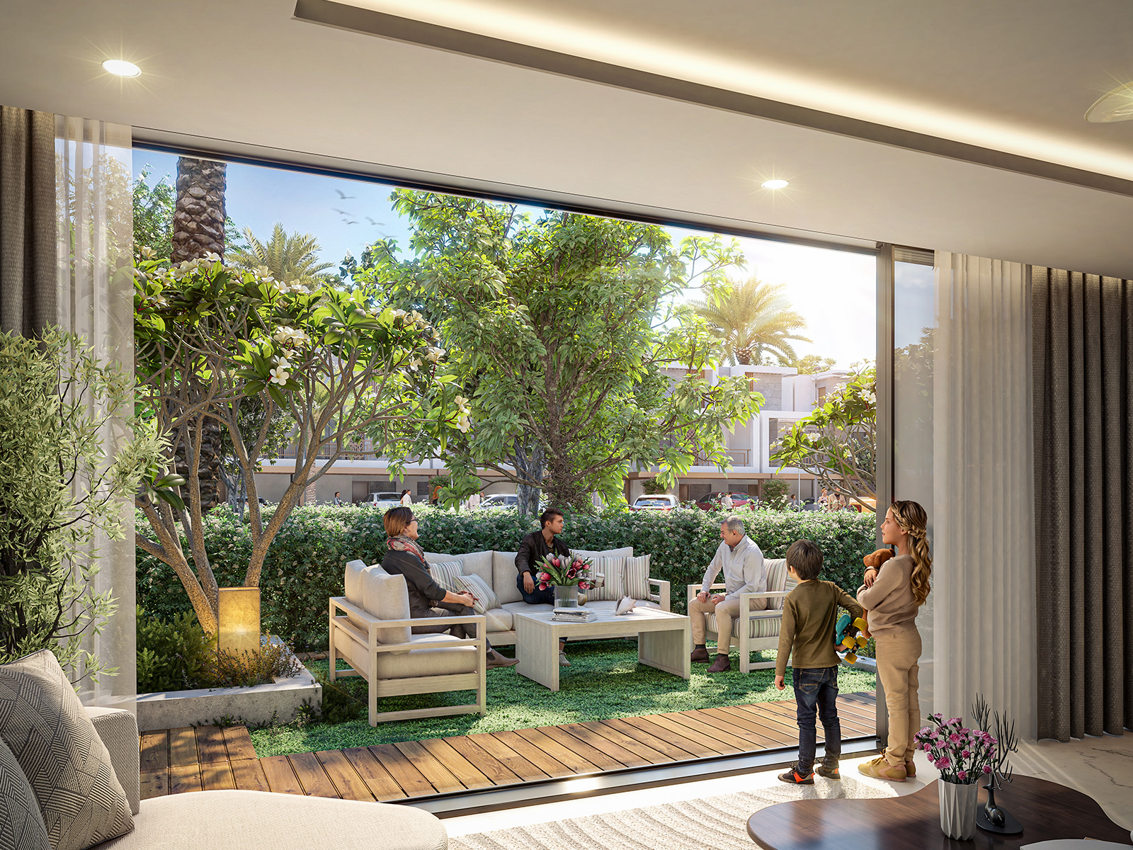 Violet 4 by DAMAC — vue extérieure à Dubai Land (Dubailand)