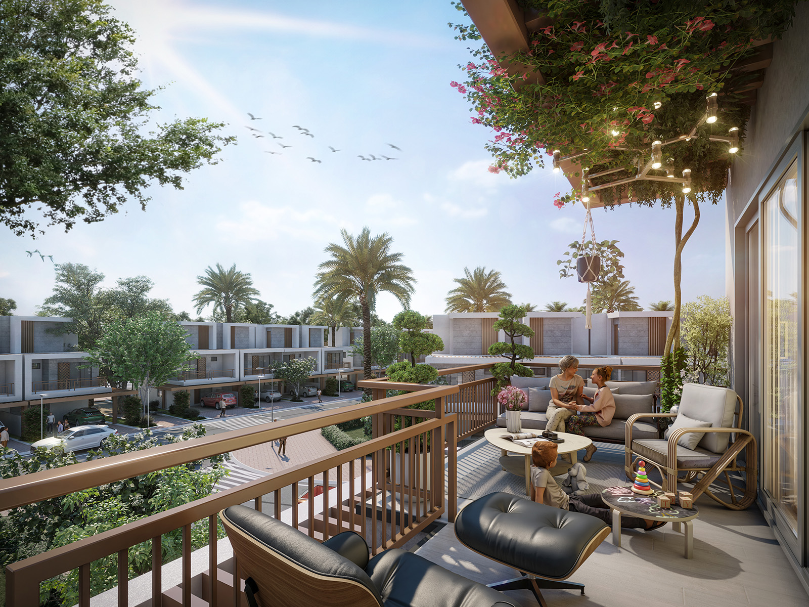 Violet 4 by DAMAC — vue extérieure à Dubai Land (Dubailand)