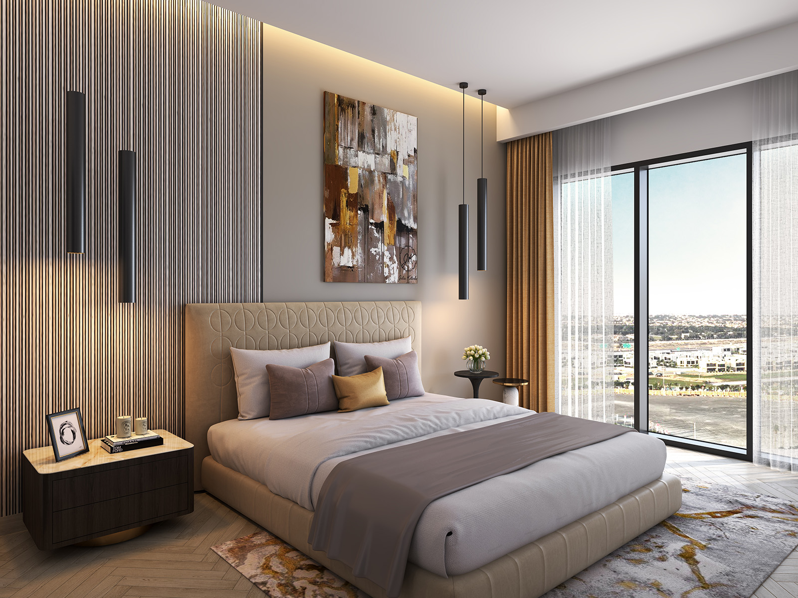 Golf Greens by DAMAC — exterior view in DAMAC Hills