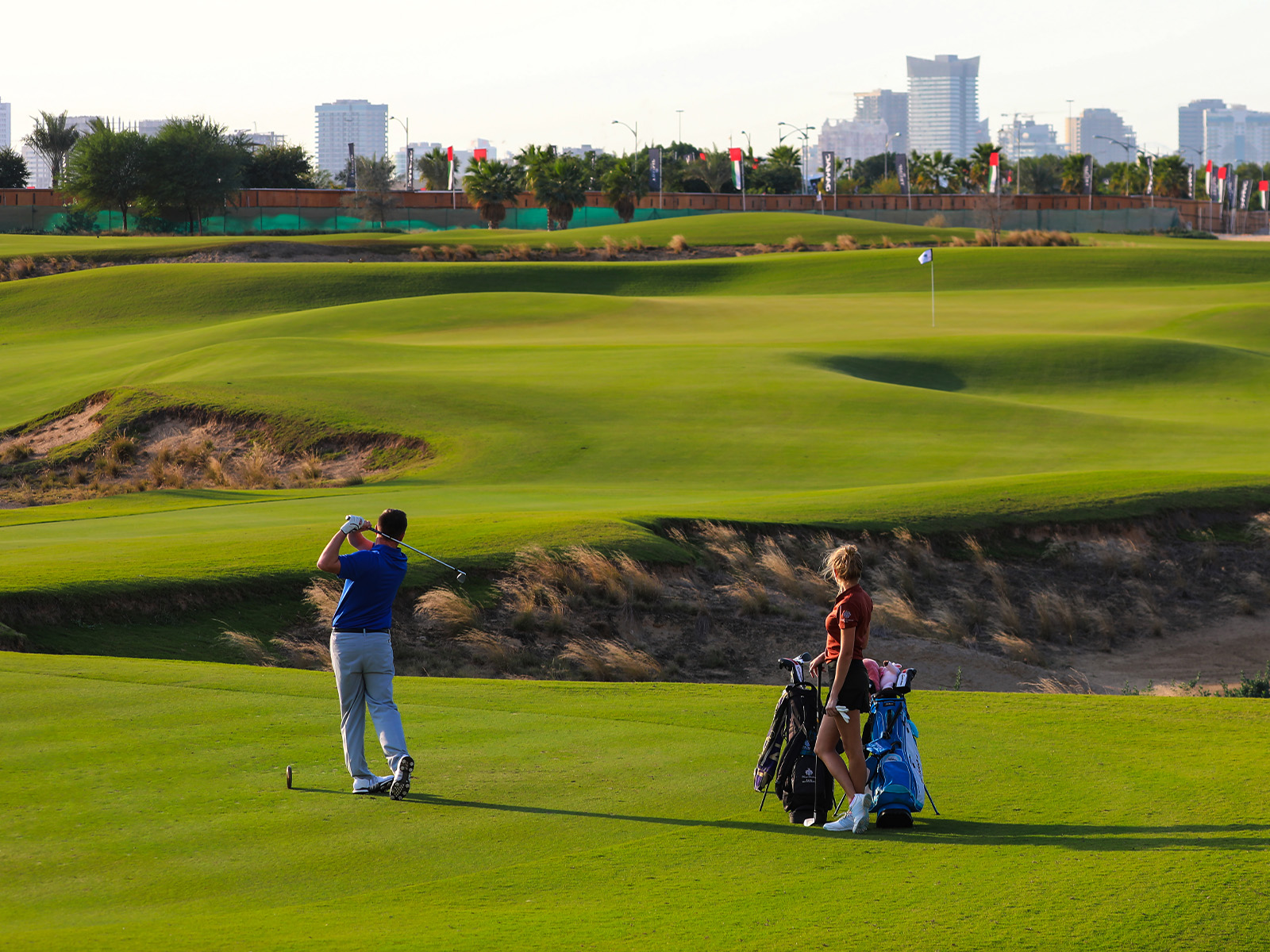 Golf Greens by DAMAC — exterior view in DAMAC Hills