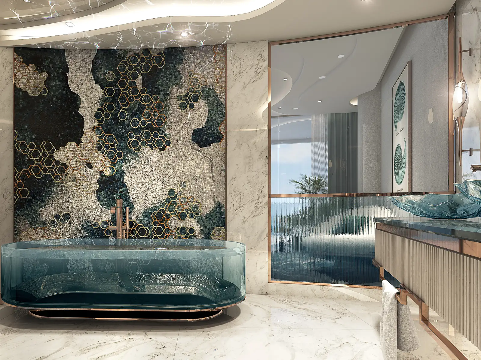 DAMAC Casa — vue extérieure à Dubai Marina