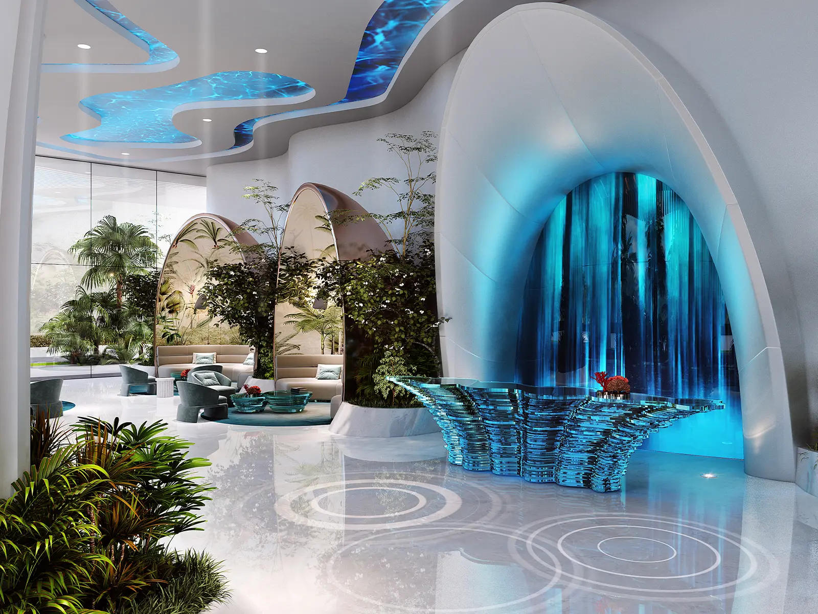 DAMAC Casa — vue extérieure à Dubai Marina