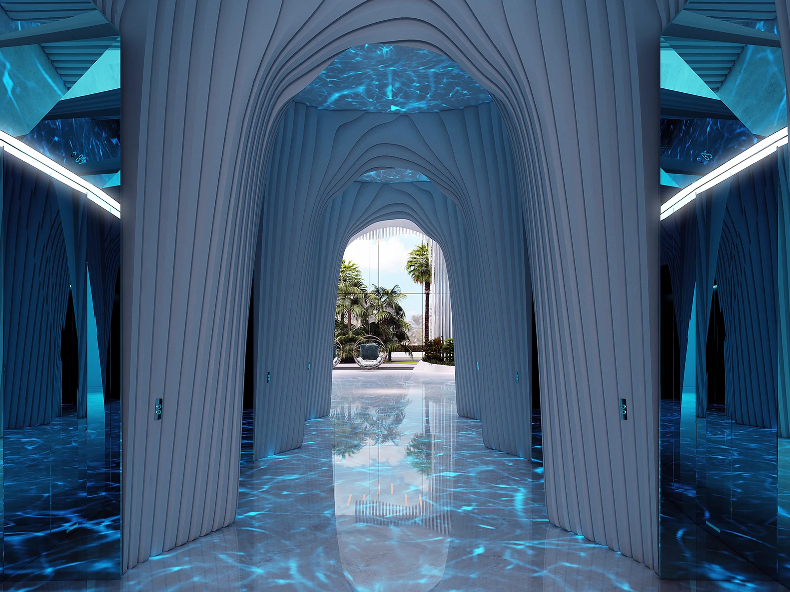 DAMAC Casa — vue extérieure à Dubai Marina