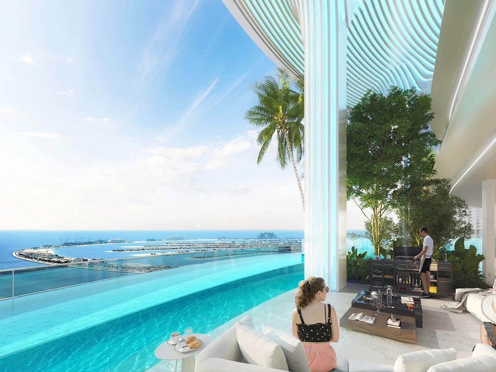 DAMAC Casa — vue extérieure à Dubai Marina