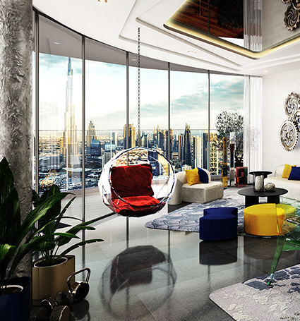 Volta by DAMAC — exterior view in Business Bay