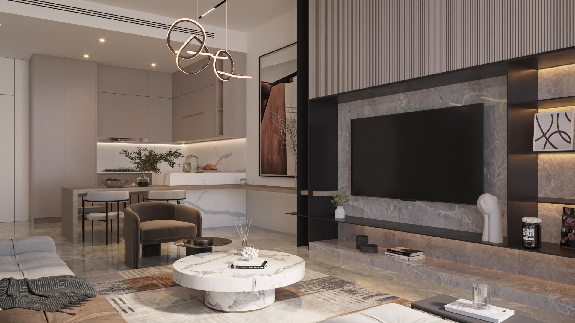 SAMANA ParkVille — exterior view in Dubai Land Residence Complex (DLRC)