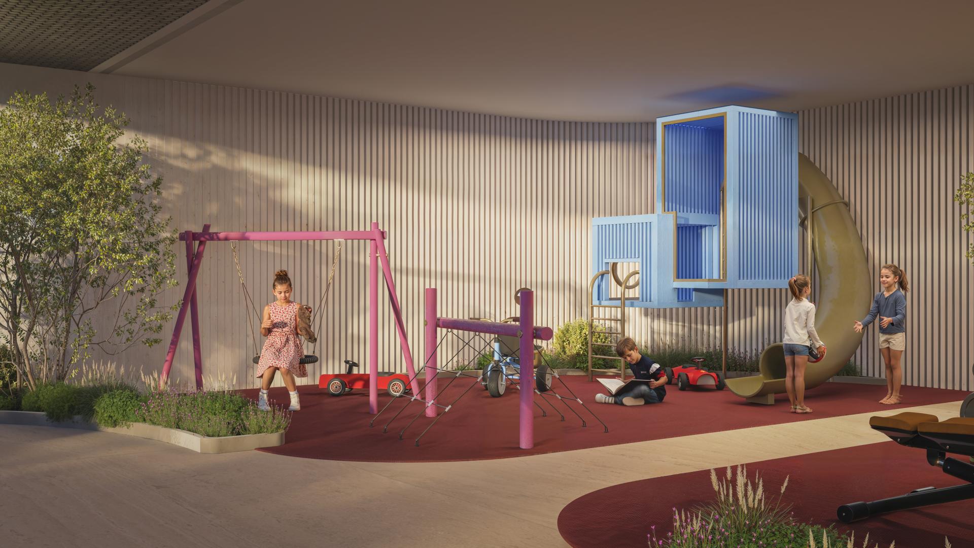 SAMANA ParkVille — exterior view in Dubai Land Residence Complex (DLRC)