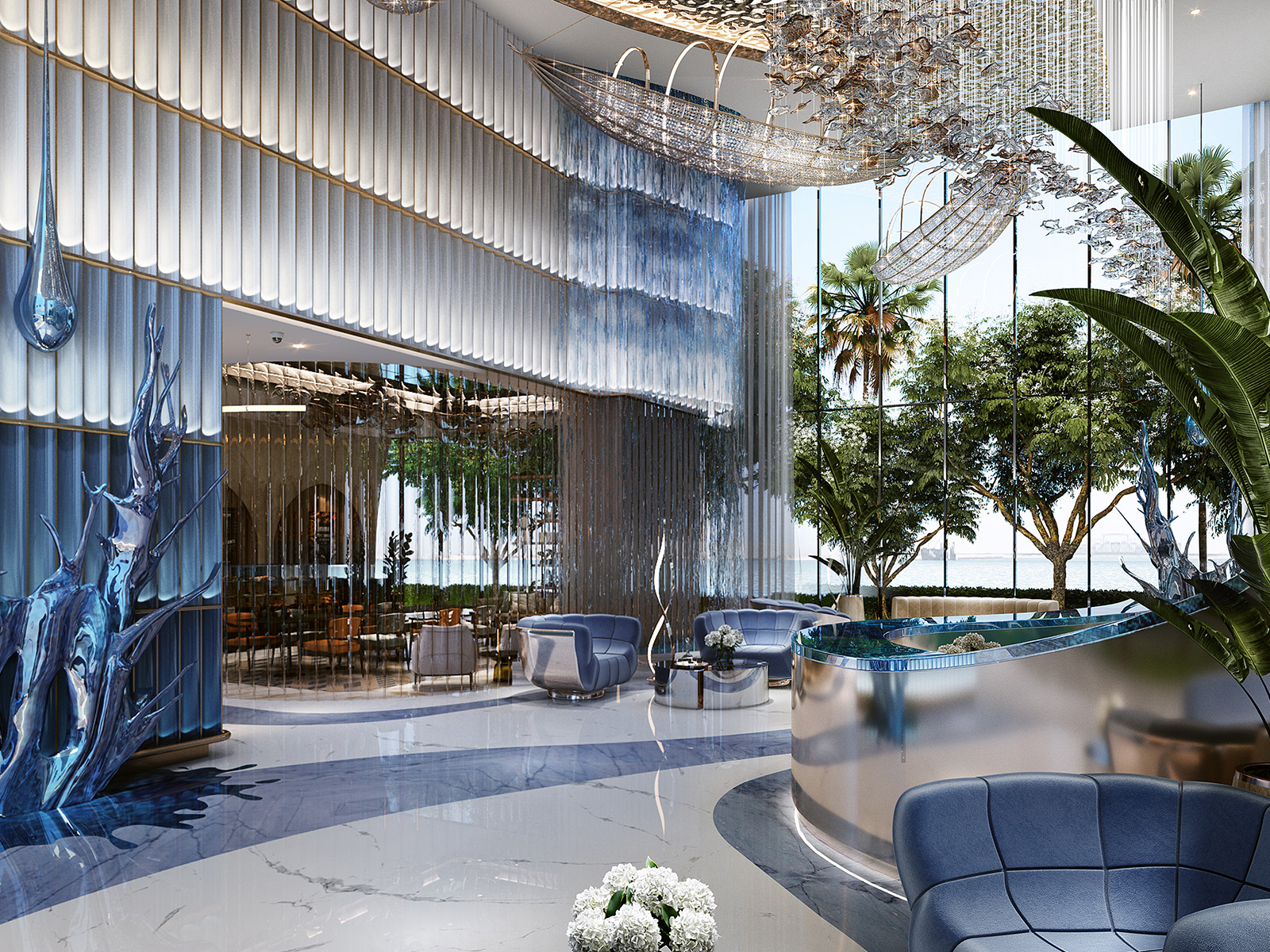 Harbour Lights de GRISOGONO Geneve — vue extérieure à Dubai Maritime City