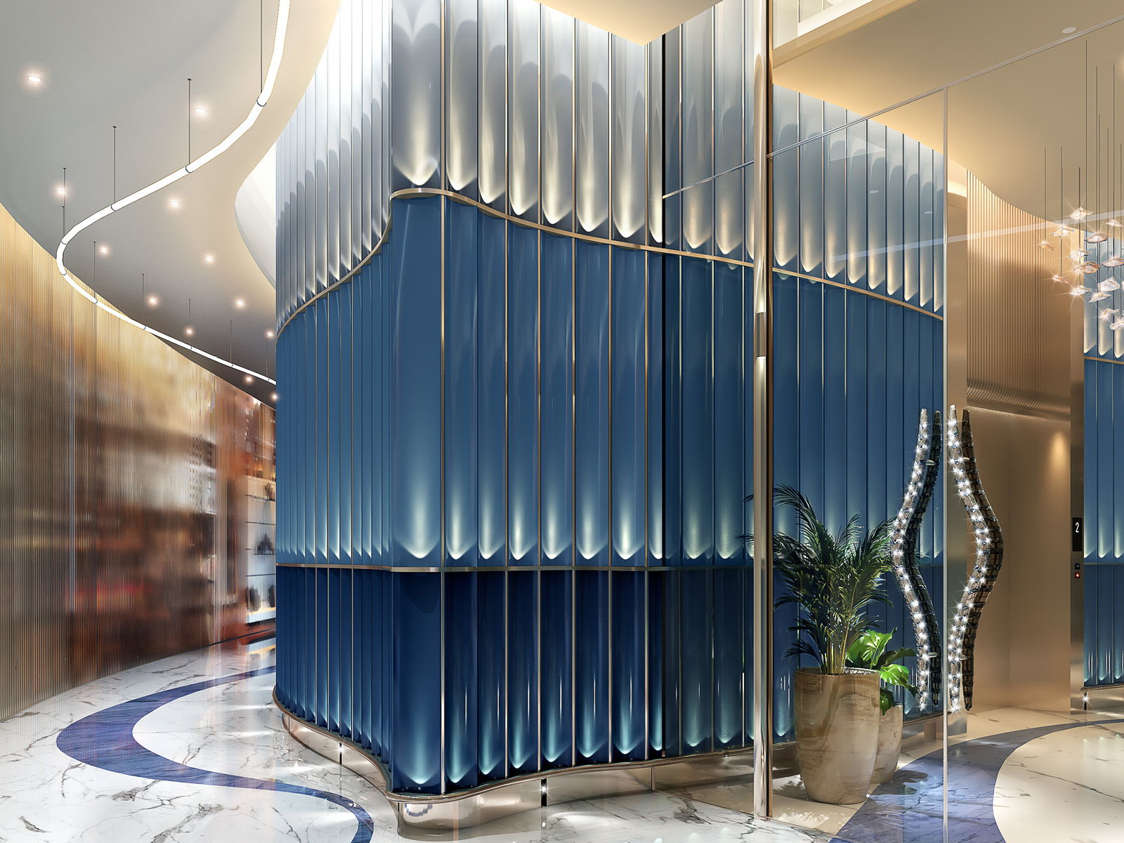 Harbour Lights de GRISOGONO Geneve — vue extérieure à Dubai Maritime City