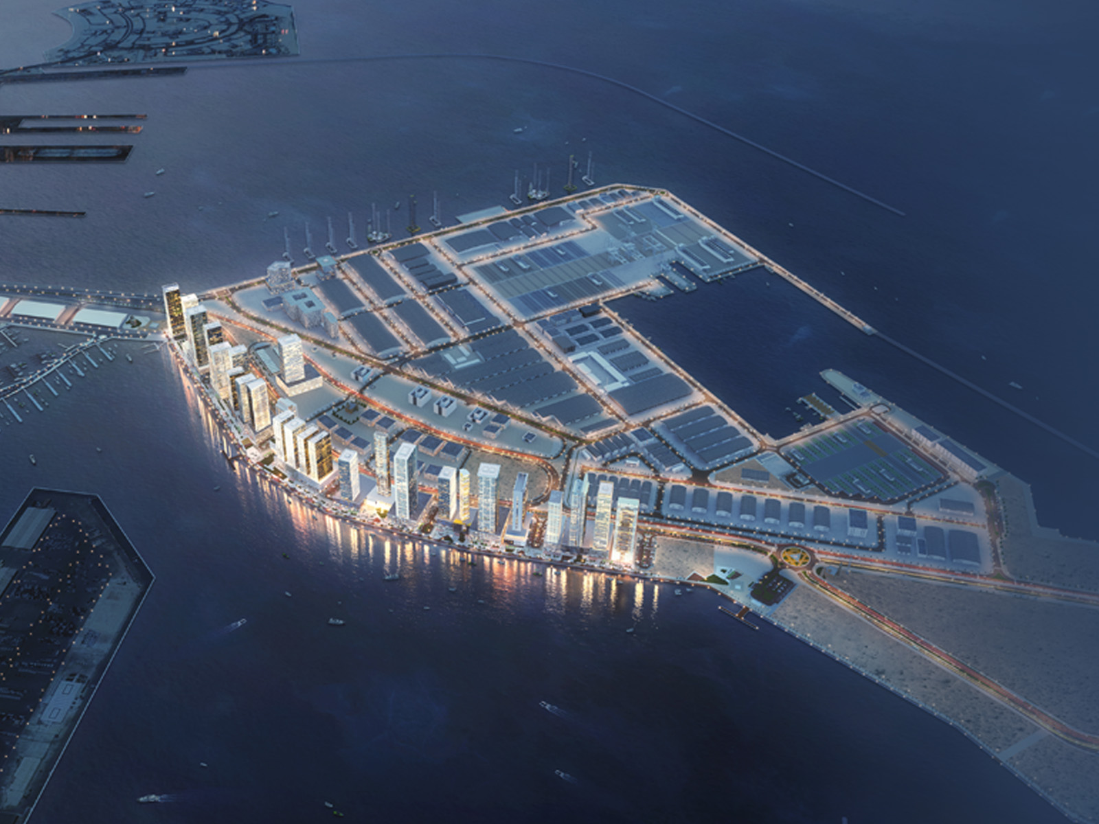 Harbour Lights de GRISOGONO Geneve — vue extérieure à Dubai Maritime City