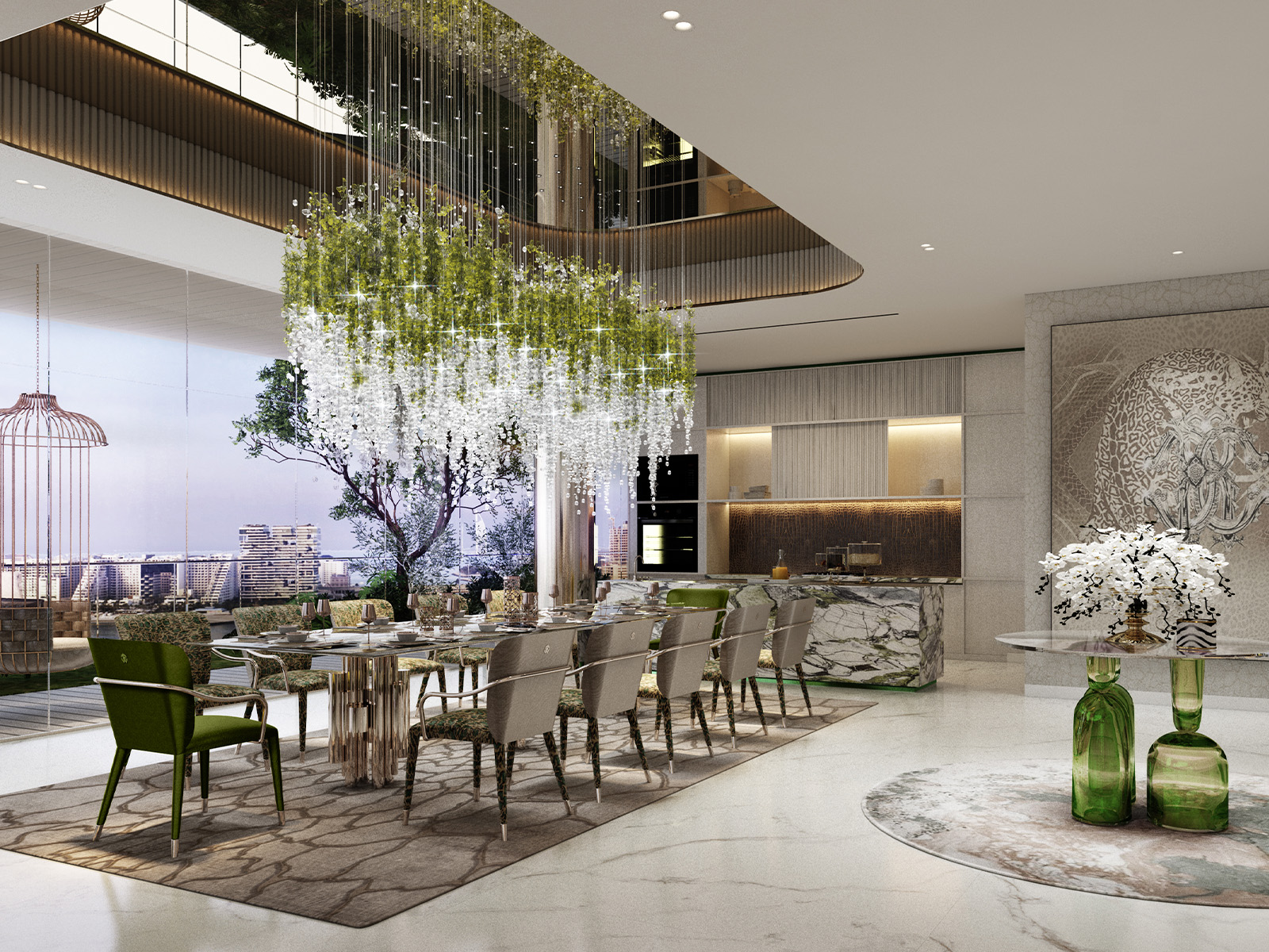 DAMAC Bay 2 by Cavalli — exterior view in Dubai Harbour / Emaar Beachfront
