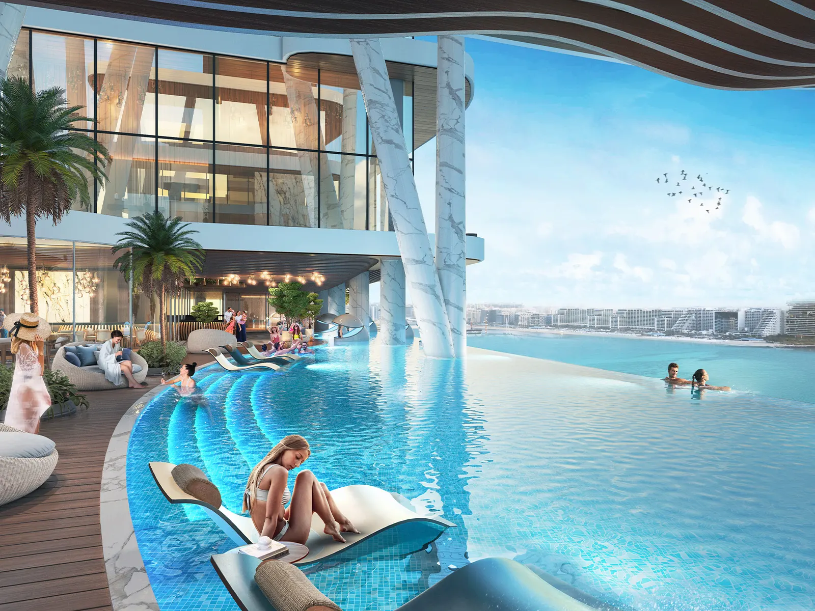 DAMAC Bay 2 by Cavalli — amenity render