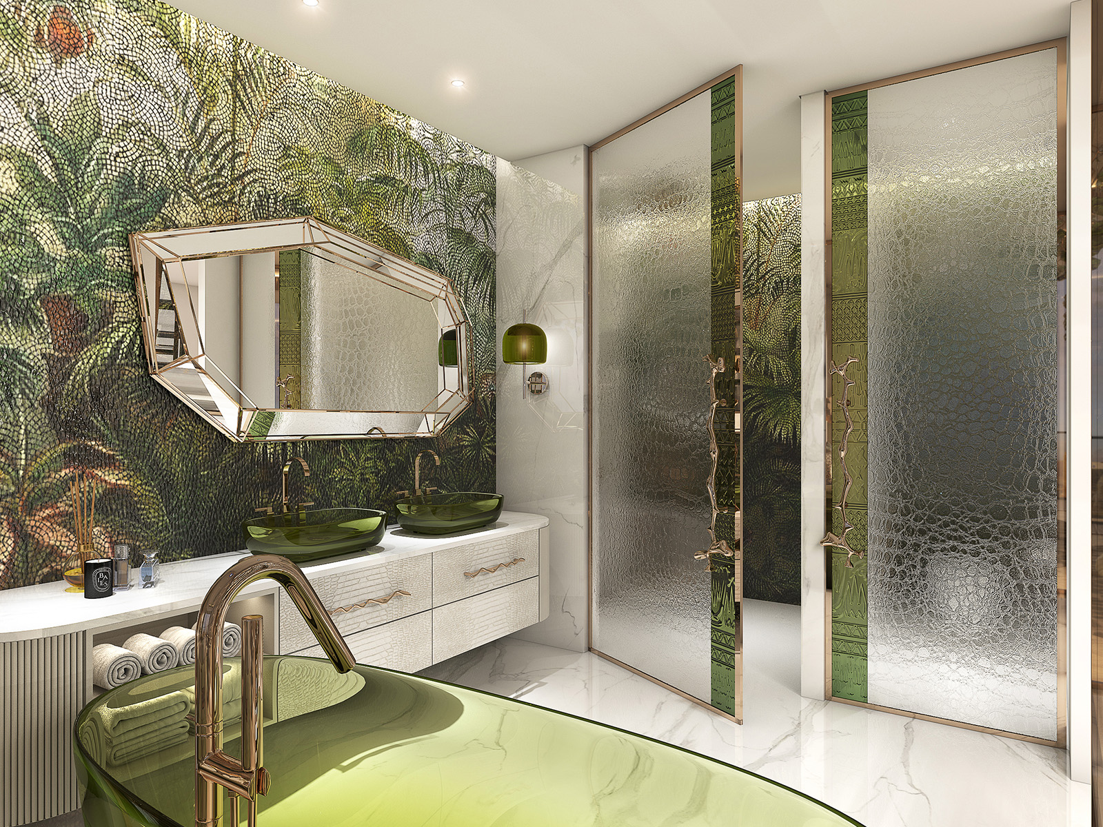 DAMAC Bay 2 by Cavalli — exterior view in Dubai Harbour / Emaar Beachfront