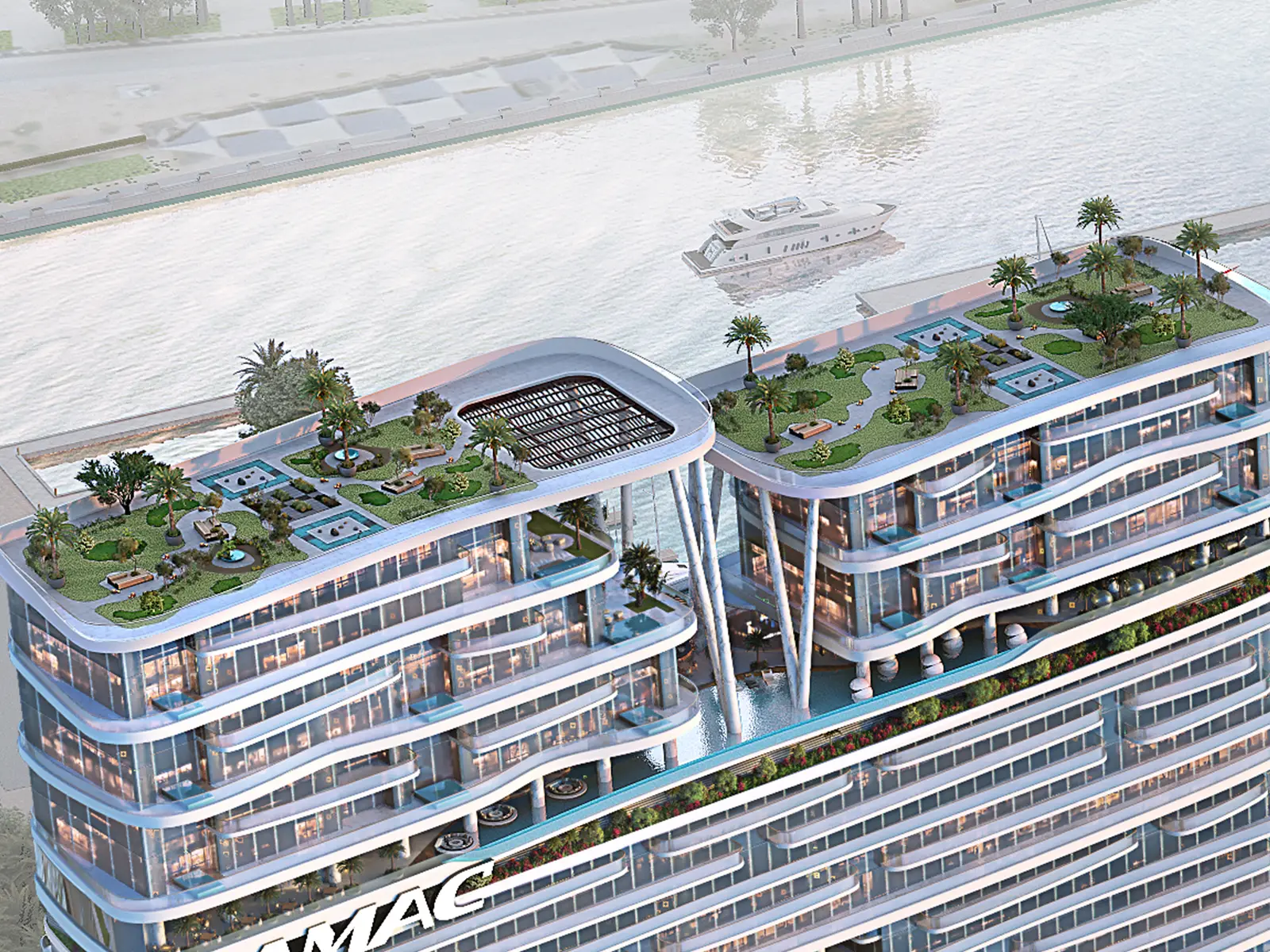 DAMAC Bay 2 by Cavalli — amenity render