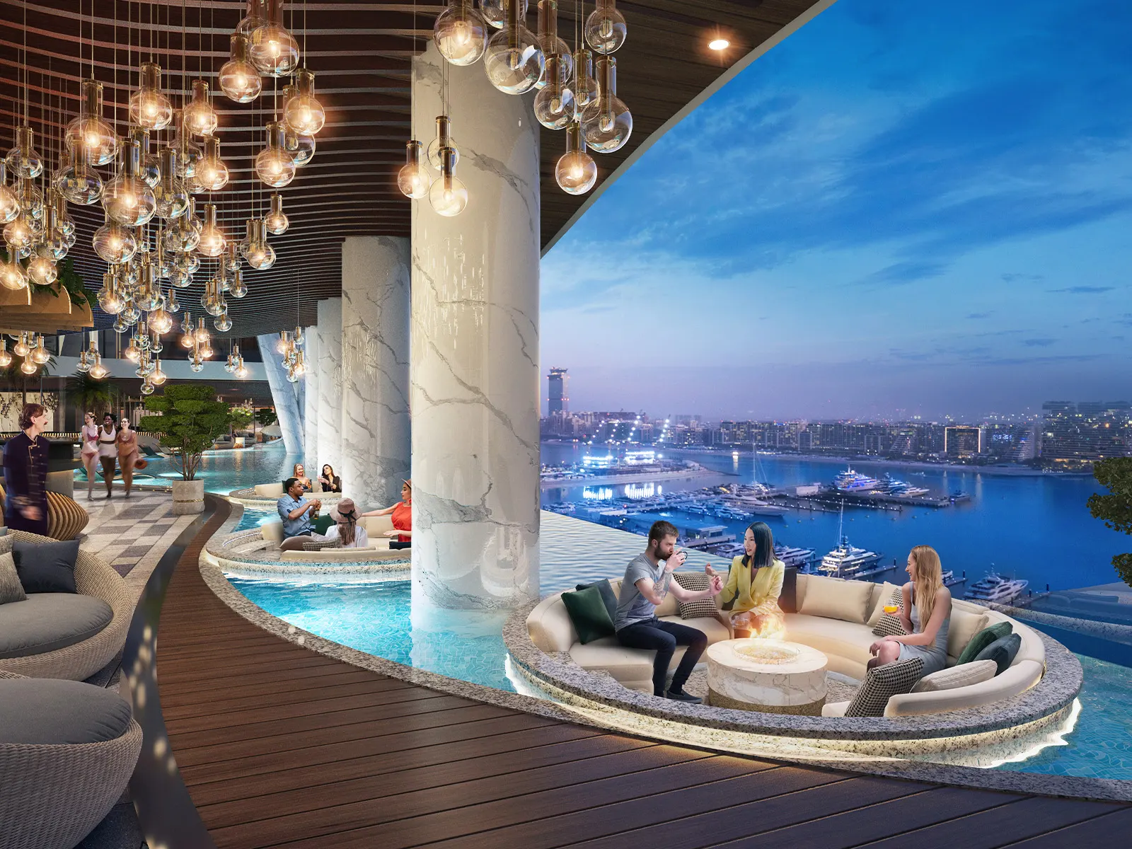 DAMAC Bay 2 by Cavalli — amenity render