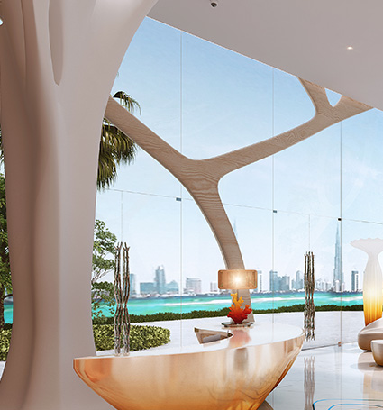 Coral Reef — vue extérieure à Dubai Maritime City