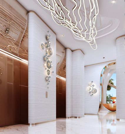 Coral Reef — vue extérieure à Dubai Maritime City