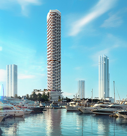 Coral Reef — vue extérieure à Dubai Maritime City