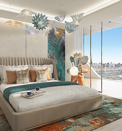 Coral Reef — vue extérieure à Dubai Maritime City