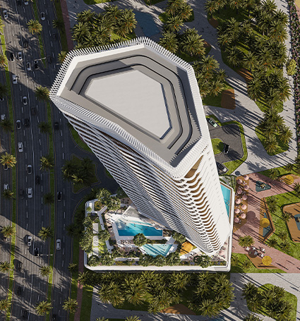 Coral Reef — vue extérieure à Dubai Maritime City