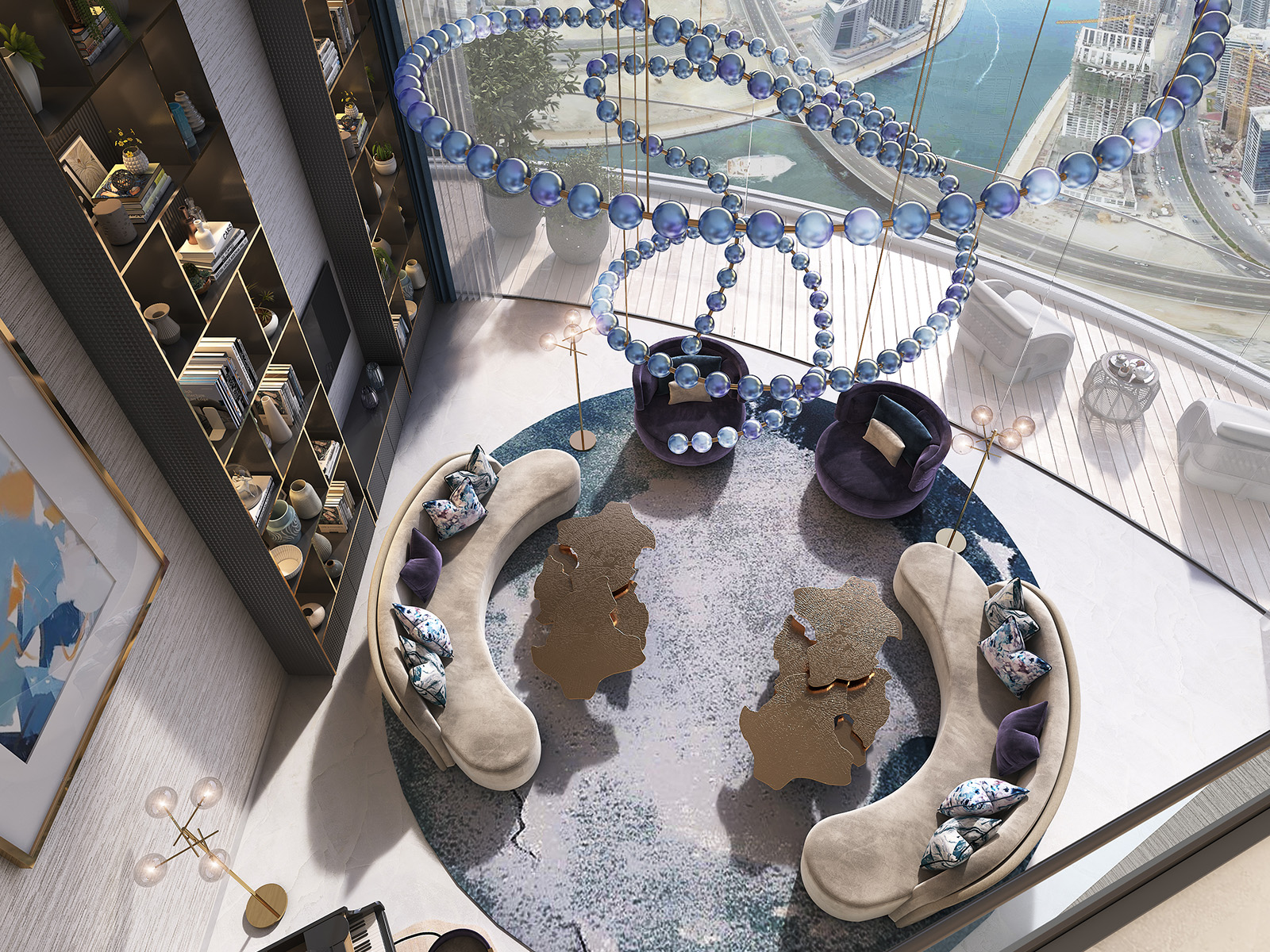 Canal Heights by de GRISOGONO — exterior view in Business Bay