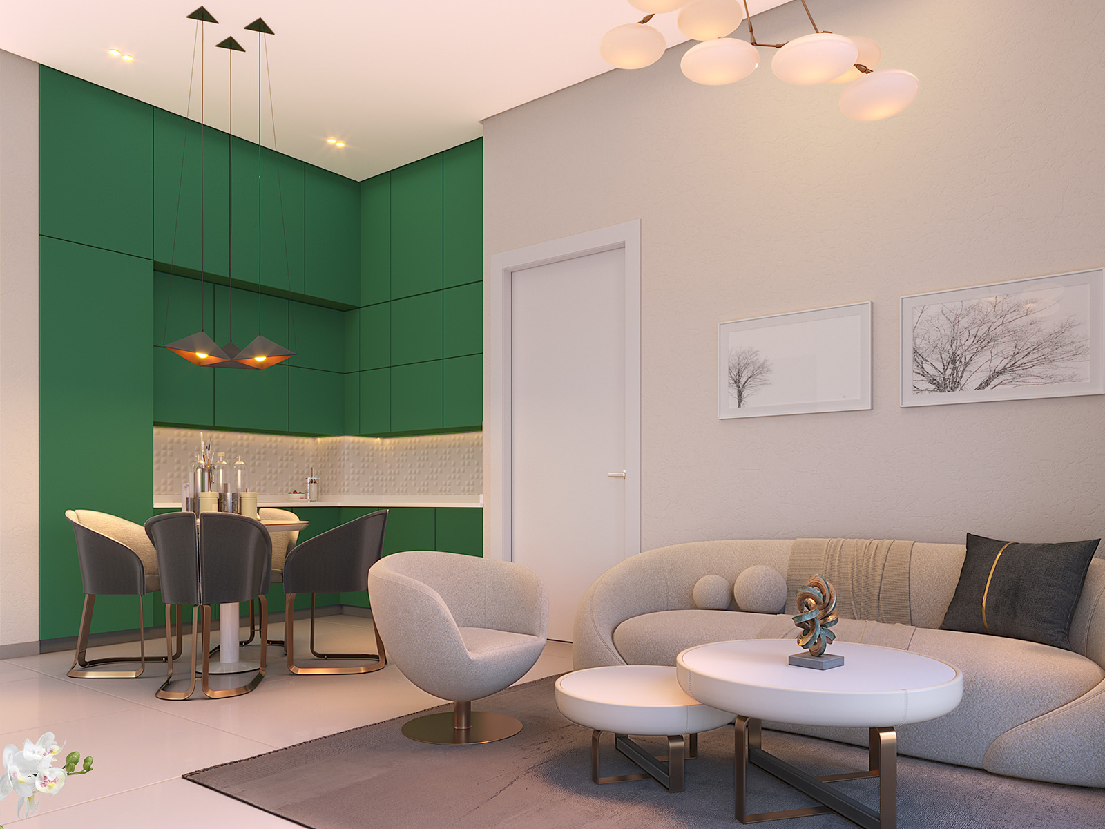 Evergreens by DAMAC — exterior view in Dubai Land (Dubailand)