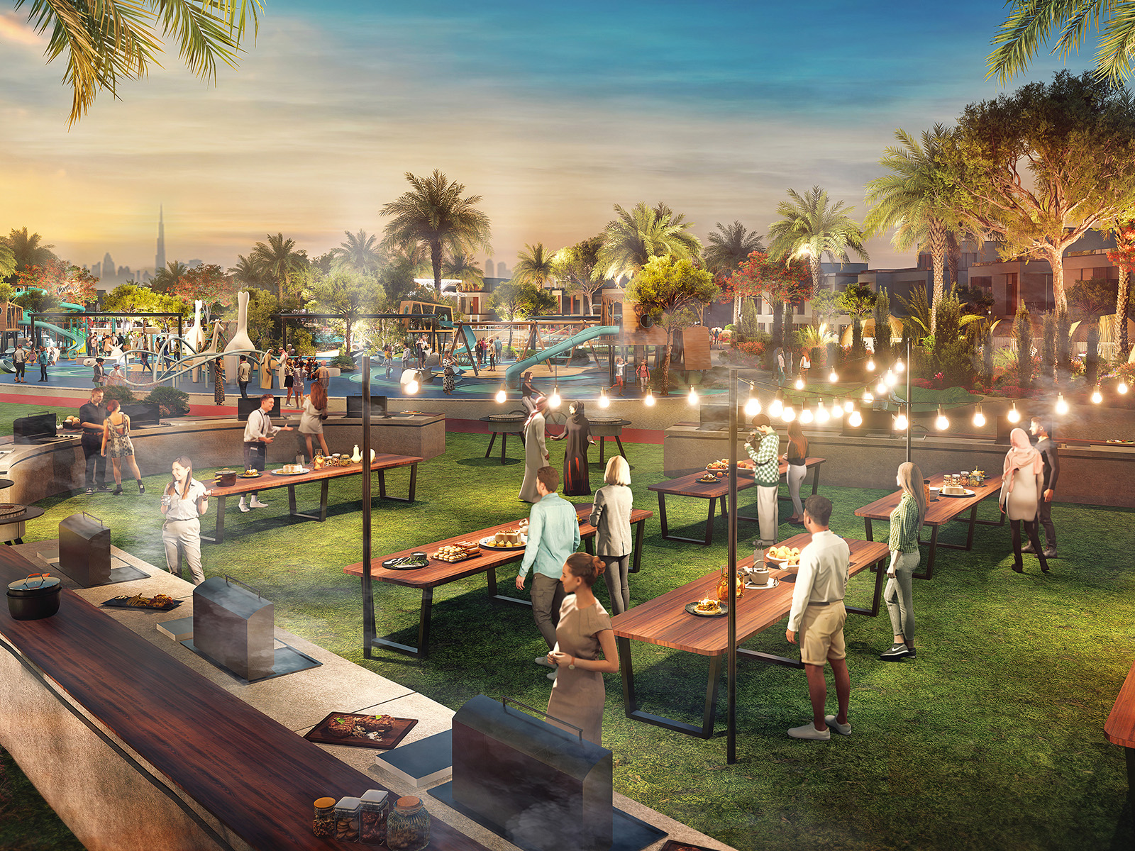 DAMAC Riverside Views — vue extérieure à Dubai Investment Park (DIP)