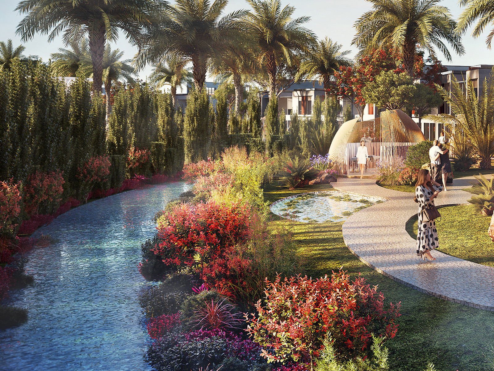 DAMAC Riverside Views — espaces communs
