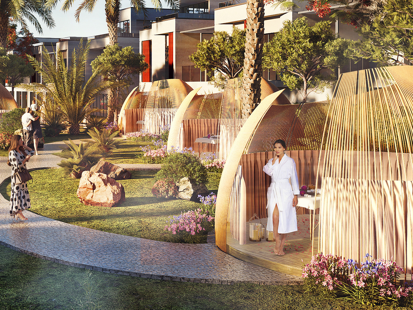 DAMAC Riverside Views — espaces communs