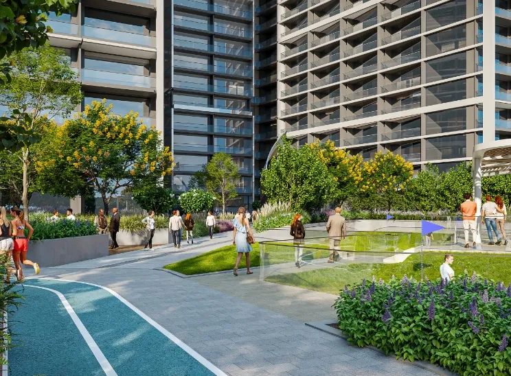 Sobha Central — exterior view in Jumeirah Lake Towers (JLT)