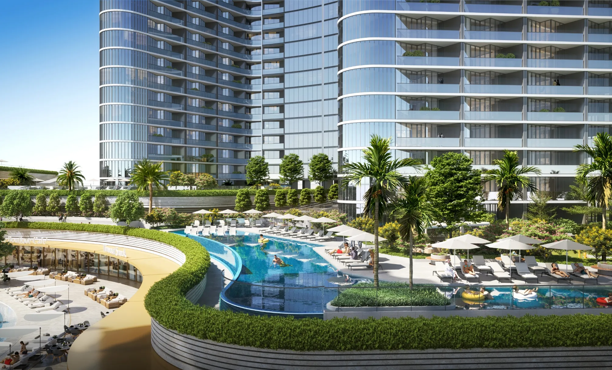 Skyvue Altier — vue extérieure à Sobha Hartland II