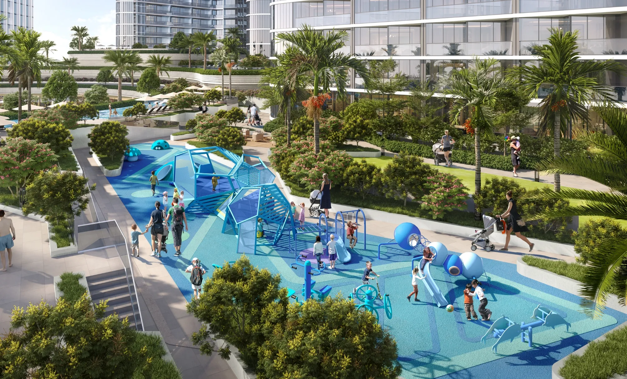 Skyvue Altier — vue extérieure à Sobha Hartland II