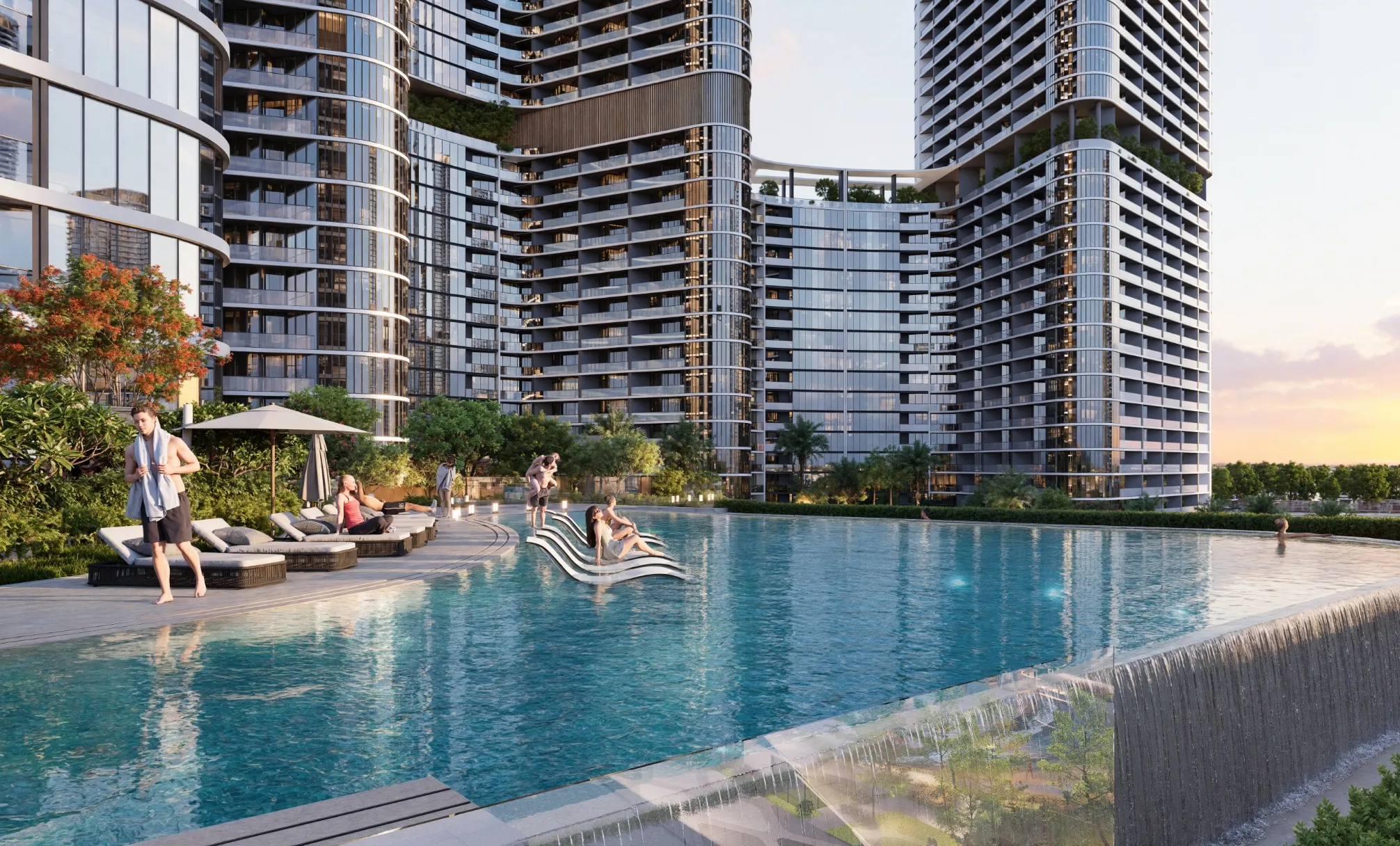 Skyvue Altier — vue extérieure à Sobha Hartland II