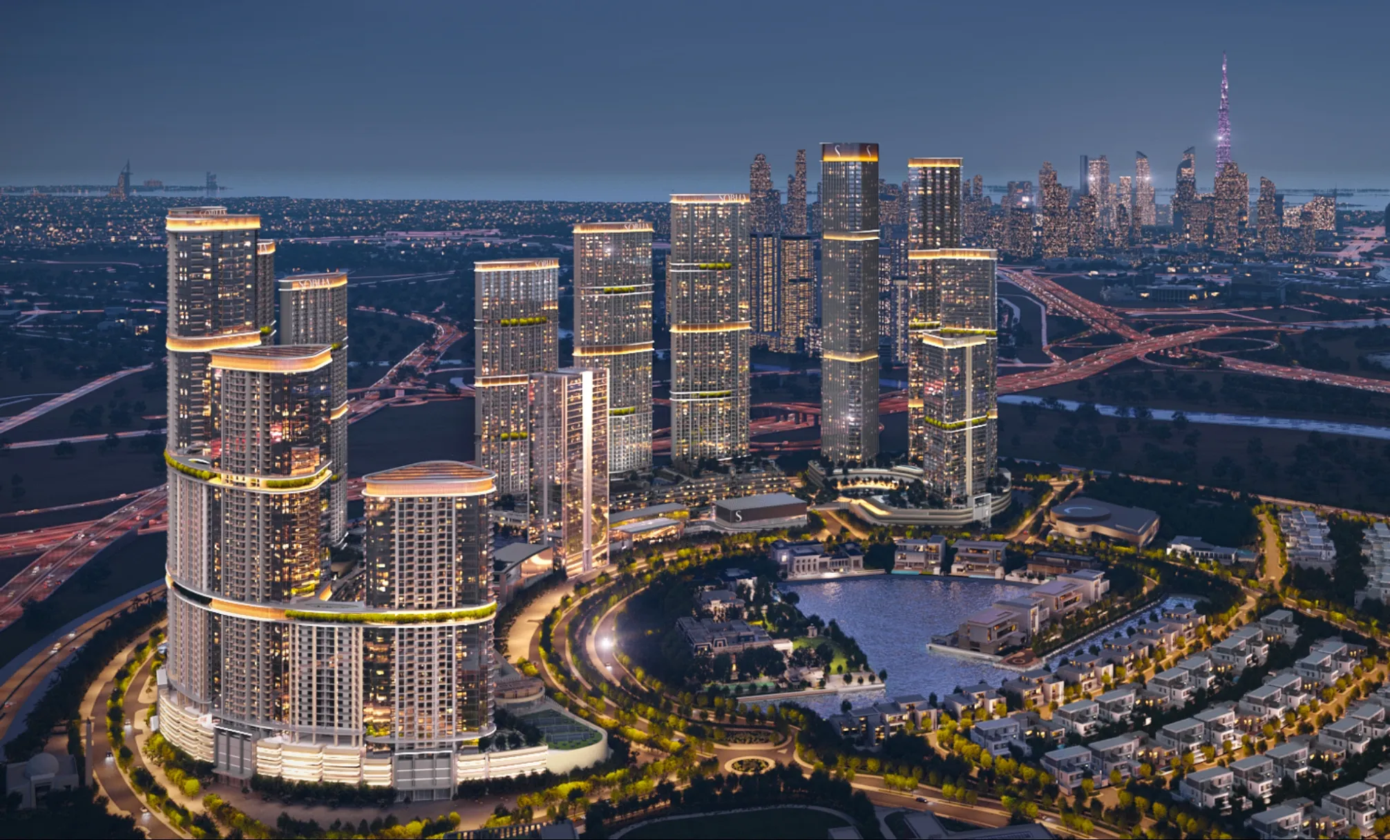 Skyvue Stellar — vue extérieure à Sobha Hartland II