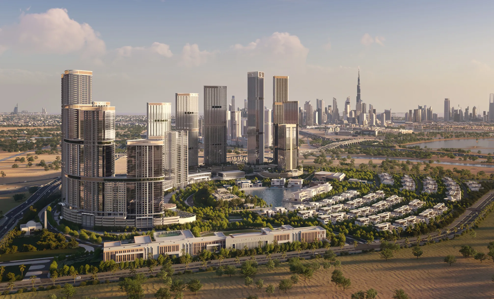 Skyvue Stellar — vue extérieure à Sobha Hartland II