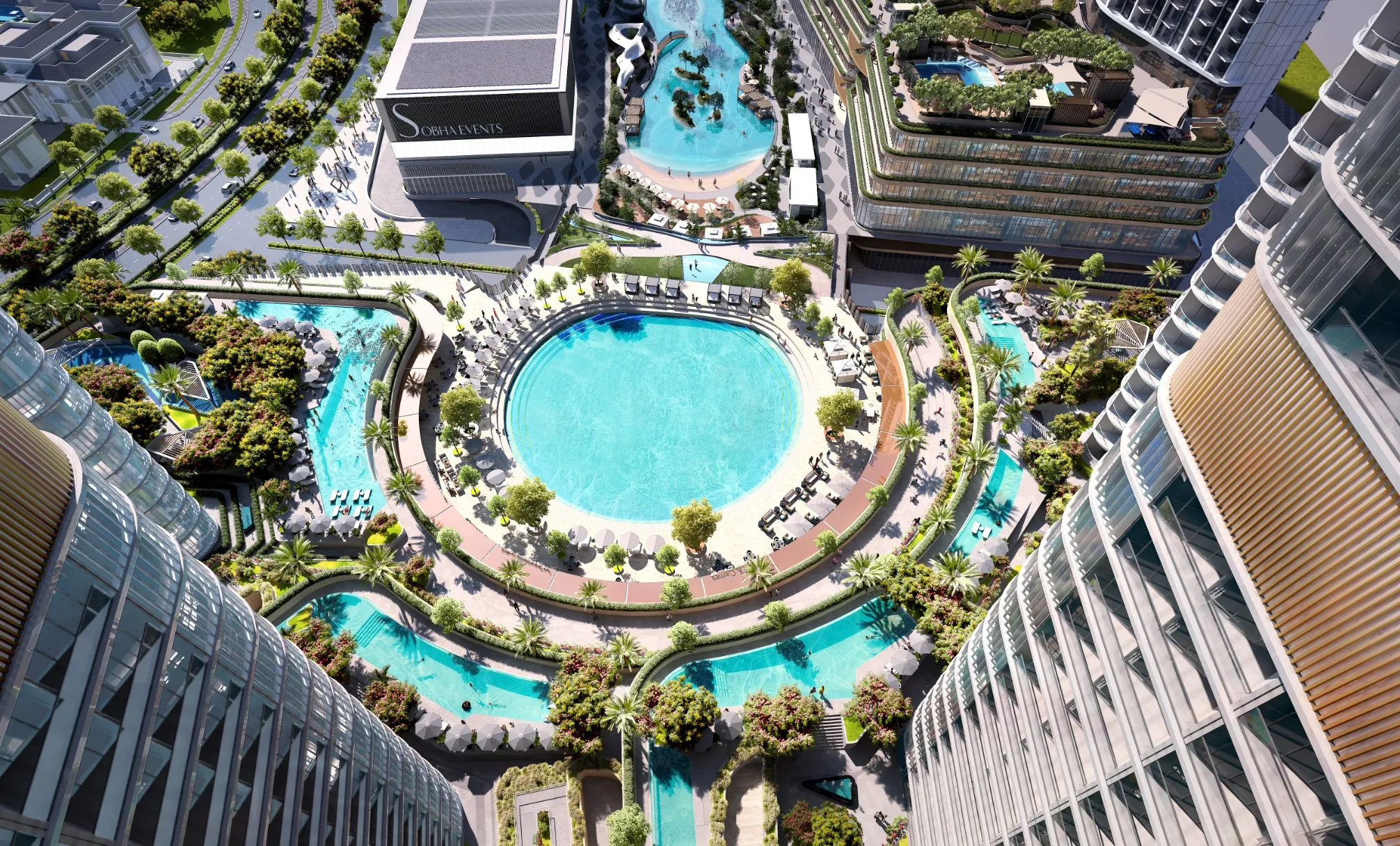 Skyvue Solair — exterior view in Sobha Hartland II