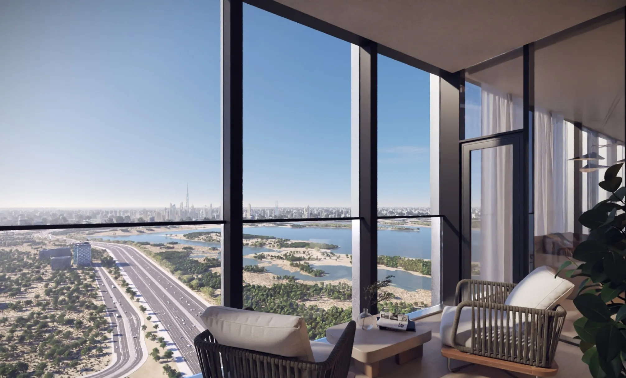 The Element at Sobha One — exterior view in Mohammed Bin Rashid City (MBR City)