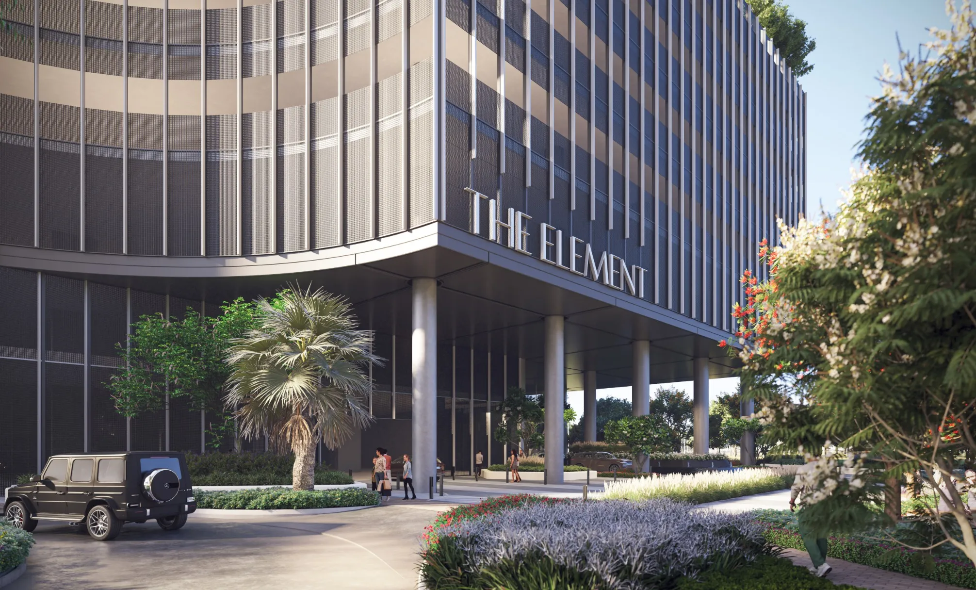 The Element at Sobha One — exterior view in Mohammed Bin Rashid City (MBR City)