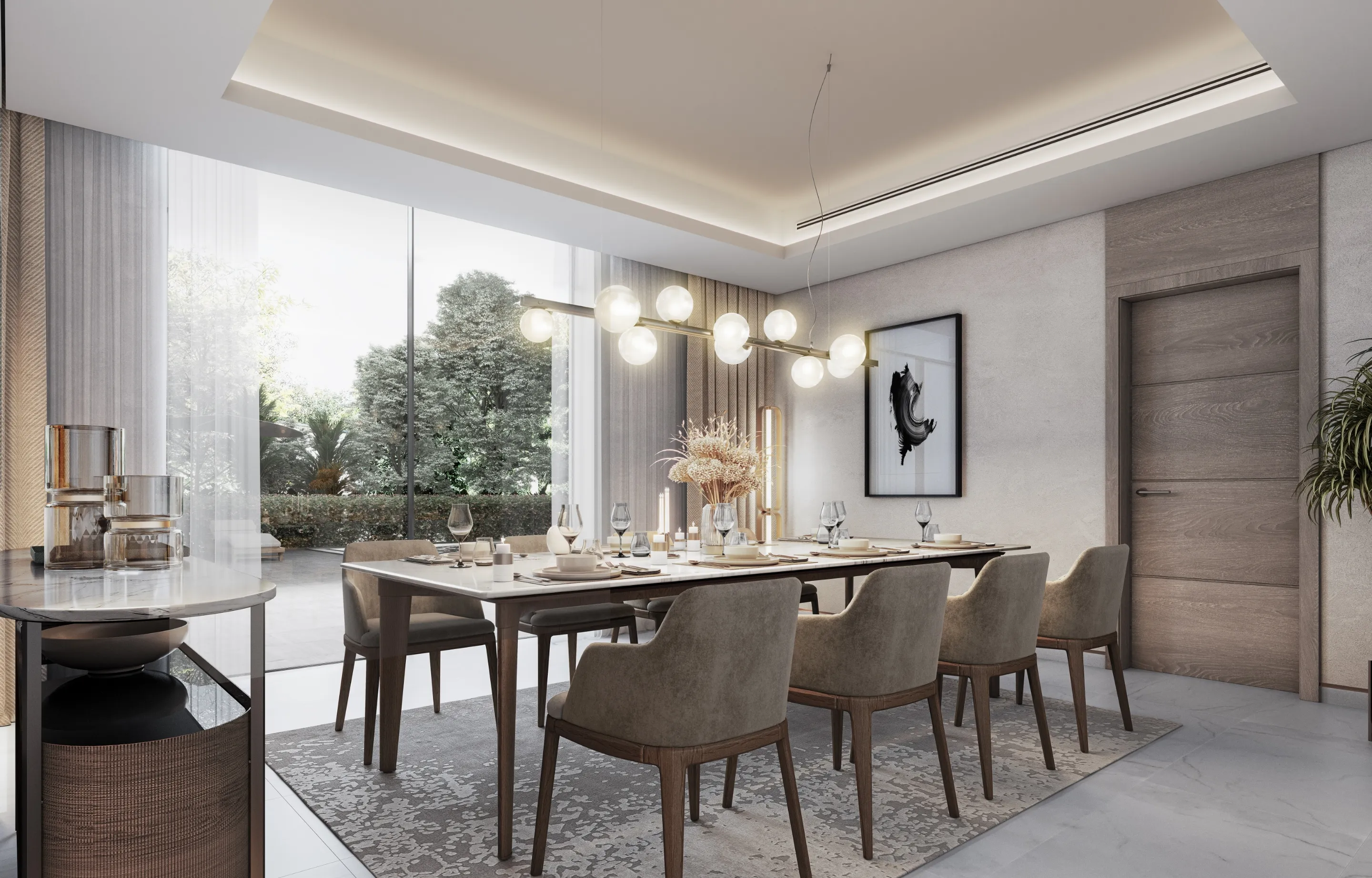 Sobha Elwood — exterior view in Dubai Land (Dubailand)