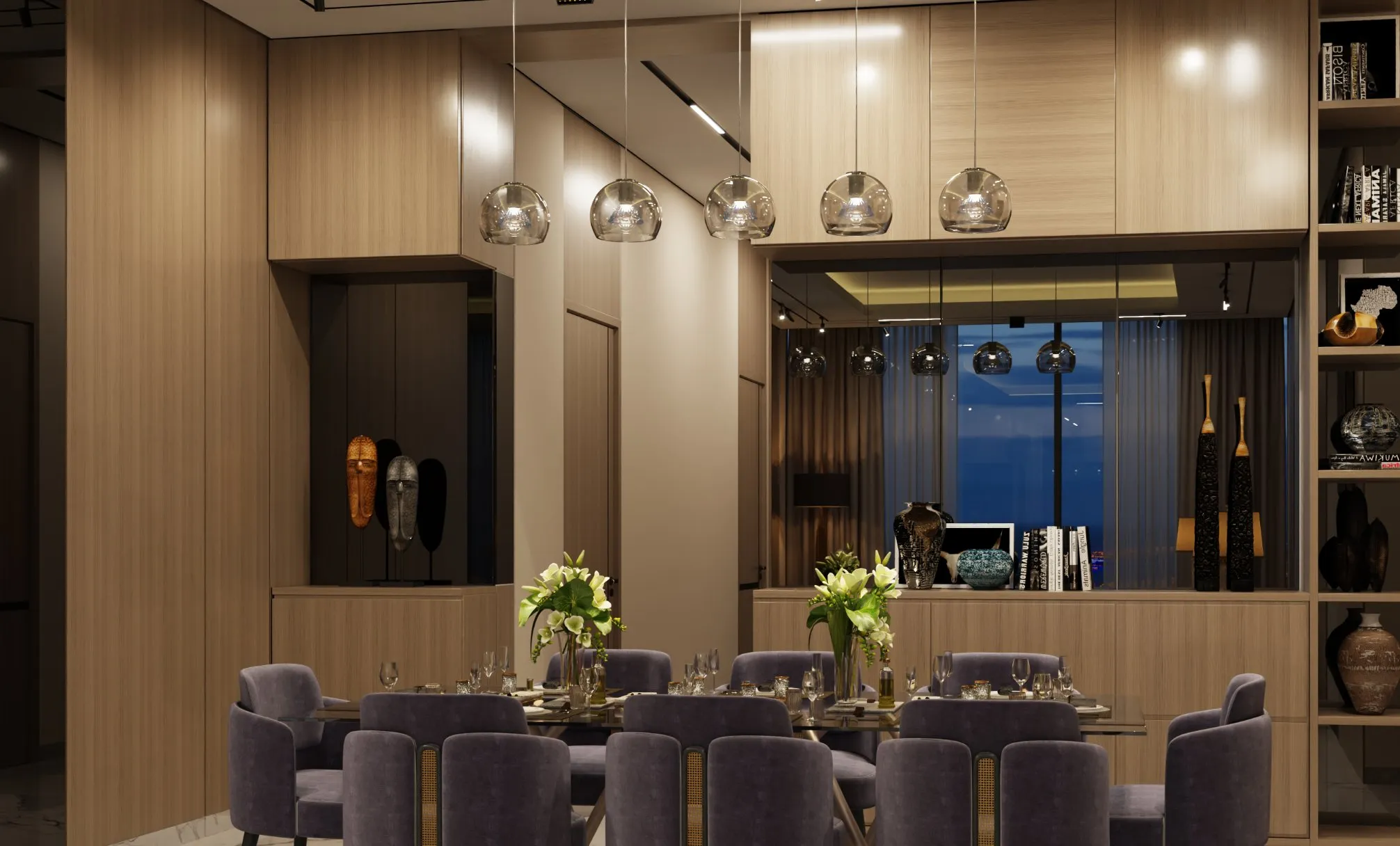 Sobha SeaHaven — exterior view in Dubai Harbour / Emaar Beachfront