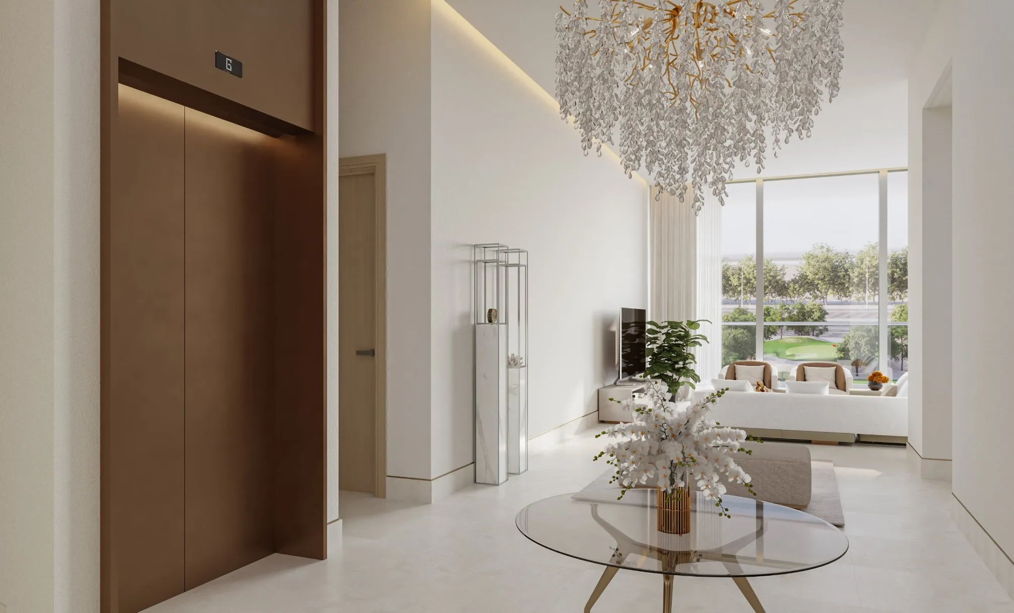 Golf Ridges at Sobha One — exterior view in Mohammed Bin Rashid City (MBR City)