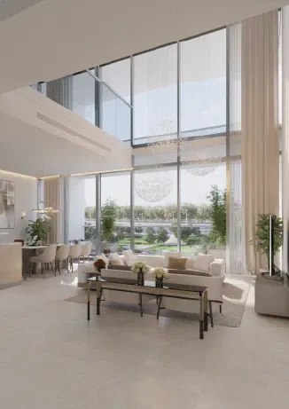 Golf Ridges at Sobha One — interior render