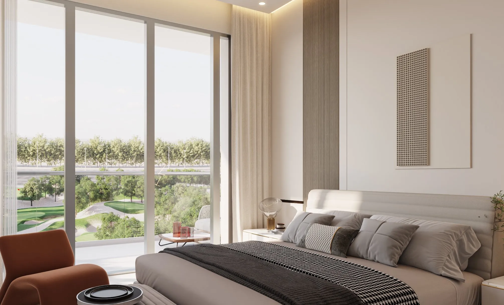 Golf Ridges at Sobha One — exterior view in Mohammed Bin Rashid City (MBR City)