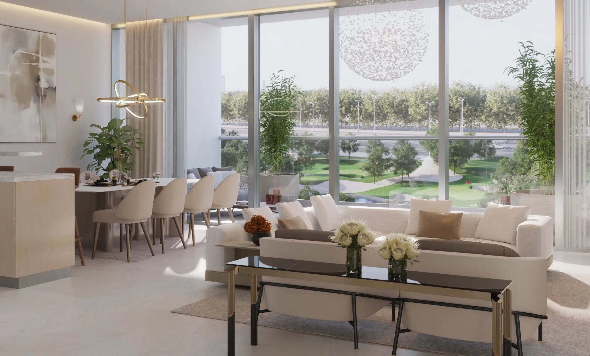 Golf Ridges at Sobha One — exterior view in Mohammed Bin Rashid City (MBR City)