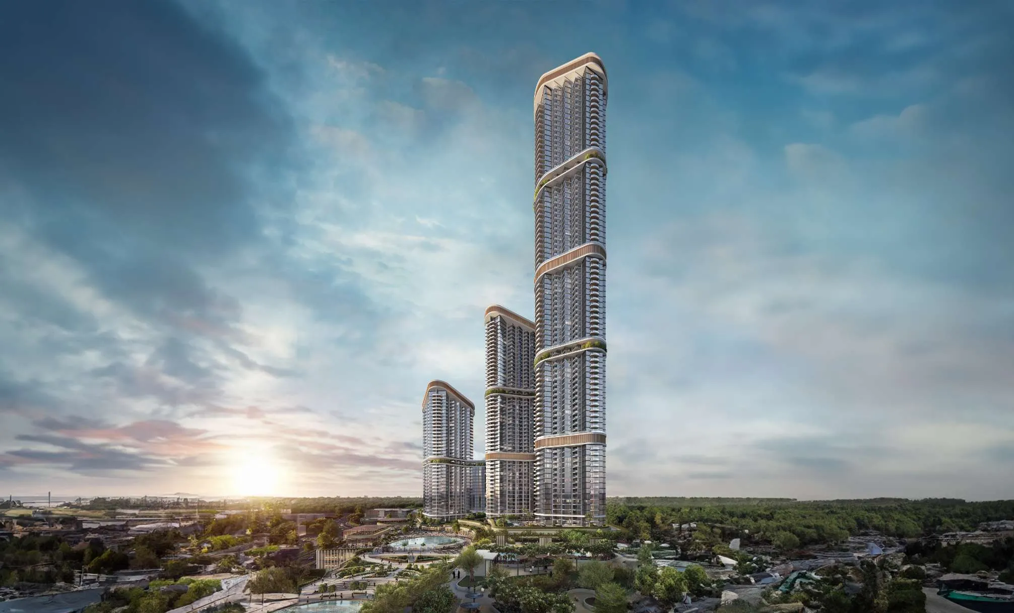 Skyscape Altius — vue extérieure à Sobha Hartland II